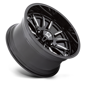 XD Series XD865 PHOENIX Gloss Black Milled 20x9 0 6x135mm 87.1mm