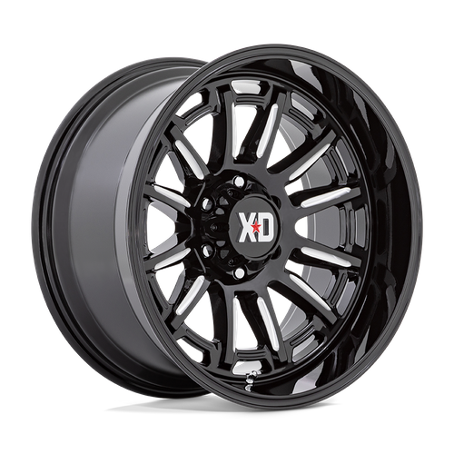 XD Series XD865 PHOENIX Gloss Black Milled 20x9 0 6x139.7mm 106.1mm - Wheelwiz
