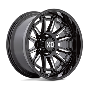 XD Series XD865 PHOENIX Gloss Black Milled 20x9 +18 5x150mm 110.1mm