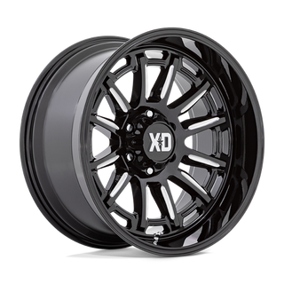 XD Series XD865 PHOENIX Gloss Black Milled 20x9 0 6x135mm 87.1mm