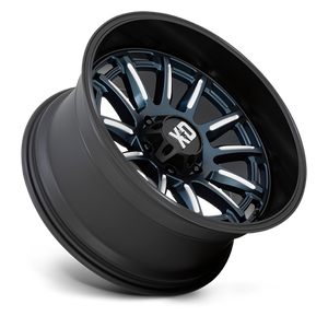XD Series XD865 PHOENIX Metallic Blue Milled W/ Blk Lp 20x10 -18 6x139.7mm 106.1mm