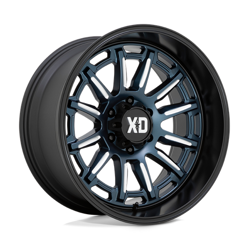 XD Series XD865 PHOENIX Metallic Blue Milled W/ Blk Lp 20x10 -18 6x139.7mm 106.1mm
