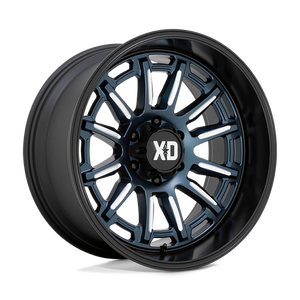 XD Series XD865 PHOENIX Metallic Blue Milled W/ Blk Lp 20x10 -18 6x139.7mm 106.1mm