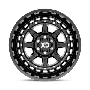 XD Series XD866 OUTLANDER Gloss Black 22x10 -36 8x180mm 124.2mm - Wheelwiz