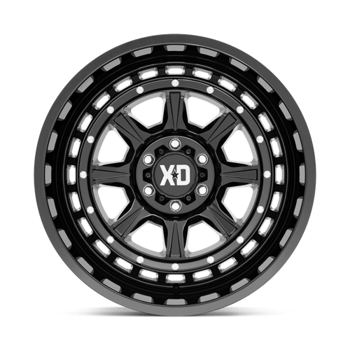 XD Series XD866 OUTLANDER Gloss Black 20x10 -36 6x135mm 87.1mm - Wheelwiz