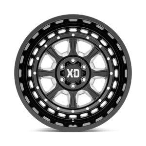 XD Series XD866 OUTLANDER Gloss Black Milled 20x10 -36 8x165.1mm 125.1mm - Wheelwiz