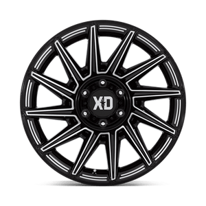 XD Series XD867 SPECTER Gloss Black Milled 20x10 -18 6x139.7mm 106.1mm - Wheelwiz