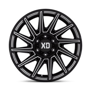XD Series XD867 SPECTER Gloss Black Milled 20x10 -18 8x165.1mm 125.1mm - Wheelwiz