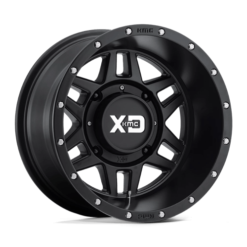 XD Series XS128 MACHETE Satin Black 14x10 00 4x110mm 86mm - WheelWiz
