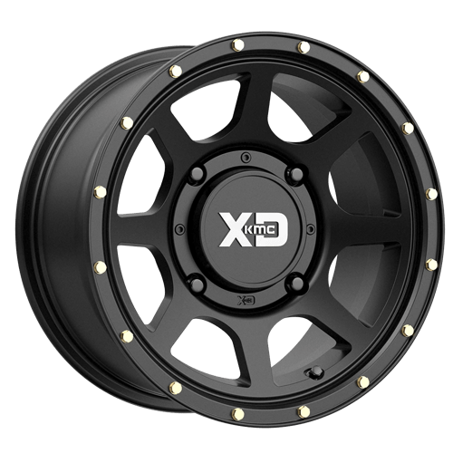 XD Series XS134 ADDICT 2 Satin Black 14x7 +10 4x110mm 86mm - Wheelwiz