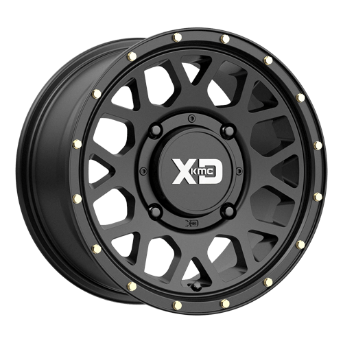 XD Series XS135 GRENADE Satin Black 14x10 0 4x137mm 112.1mm - Wheelwiz