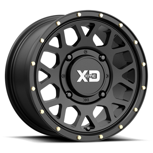 XD Series XS135 GRENADE UTV Satin Black 15x6 0 4x110mm 86mm