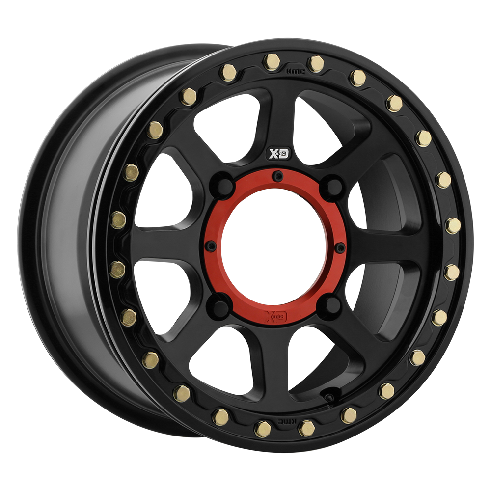 XD Series XS234 ADDICT 2 BEADLOCK Satin Black 14x10 00 4x156mm 132mm - WheelWiz