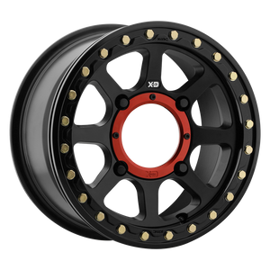 XD Series XS234 ADDICT 2 BEADLOCK Satin Black 14x7 +10 4x156mm 132mm - WheelWiz