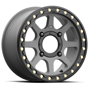 XD Series XS234 ADDICT 2 BEADLOCK Satin Gray 14x10 00 4x156mm 132mm - WheelWiz