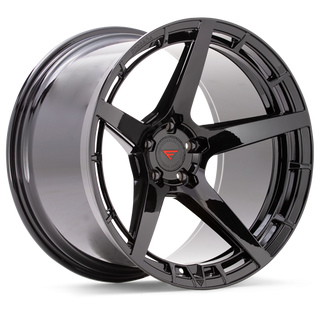 Ferrada Wheels XTF5 Obsidian Black 20x10.5 +40 5x112mm 66.56mm