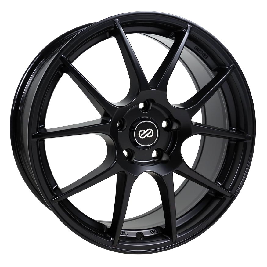 Enkei YS5 Black Paint 18x8 +45 5x108mm 72.6mm - WheelWiz