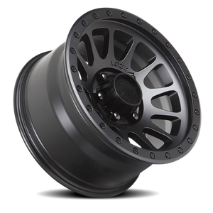 Lock Offroad Yosemite Matte Black W/ Matte Black Ring 17x9 0 6x135mm 87.1mm