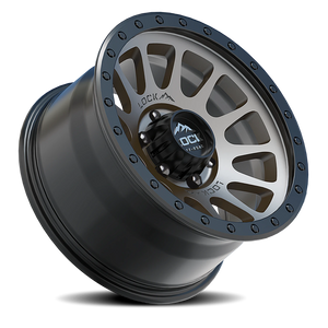 Lock Offroad Yosemite Matte Grey W/ Matte Black Ring 20x10 -18 6x139.7mm 106.2mm