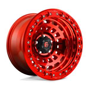 Fuel Offroad D100 ZEPHYR BEADLOCK Candy Red 17x9 -15 5x150mm 110.1mm - WheelWiz