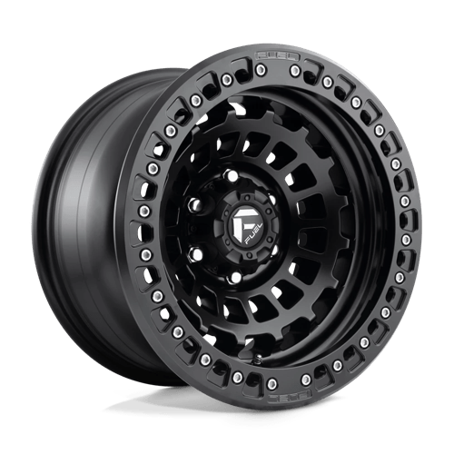 Fuel Offroad D101 ZEPHYR BEADLOCK Matte Black 18x8.5 +20 5x130mm 84.1mm - WheelWiz