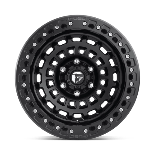 Fuel Offroad D101 ZEPHYR BEADLOCK Matte Black 17x9 -38 5x127mm 71.5mm - Wheelwiz