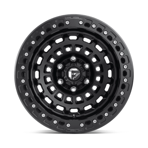 Fuel Offroad D101 ZEPHYR BEADLOCK Matte Black 17x9 -15 5x127mm 71.5mm - Wheelwiz