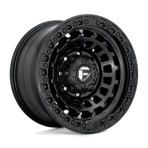 Fuel Offroad D633 ZEPHYR Matte Black 17x9 -12 8x180mm 124.2mm - WheelWiz