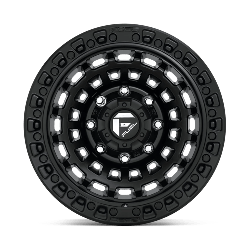 Fuel Offroad D633 ZEPHYR Matte Black 17x9 -12 8x165.1mm 125.1mm - Wheelwiz