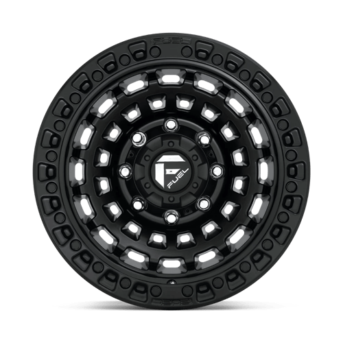 Fuel Offroad D633 ZEPHYR Matte Black 17x9 -12 8x180mm 124.2mm - WheelWiz