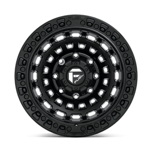 Fuel Offroad D633 ZEPHYR Matte Black 17x9 -12 8x180mm 124.2mm - WheelWiz