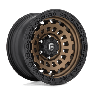 Fuel Offroad D634 ZEPHYR Matte Bronze Black Bead Ring 20x10 -18 8x165.1mm 125.1mm - WheelWiz