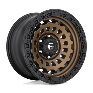 Fuel Offroad D634 ZEPHYR Matte Bronze Black Bead Ring 20x10 -18 8x170mm 125.1mm - WheelWiz