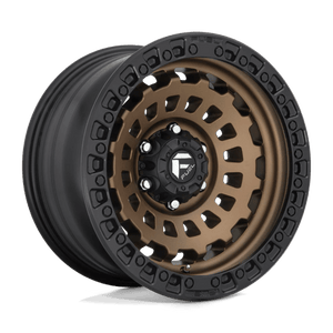 Fuel Offroad D634 ZEPHYR Matte Bronze Black Bead Ring 18x9 +1 6x135mm 87.1mm - Wheelwiz