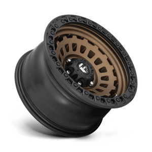 Fuel Offroad D634 ZEPHYR Matte Bronze Black Bead Ring 17x9 +1 8x180mm 124.2mm - WheelWiz