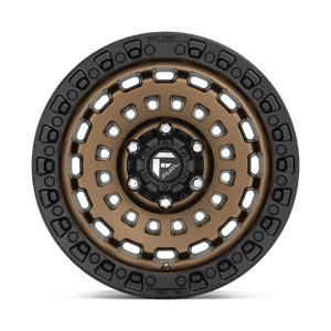 Fuel Offroad D634 ZEPHYR Matte Bronze Black Bead Ring 17x9 +1 5x127mm 71.5mm - Wheelwiz