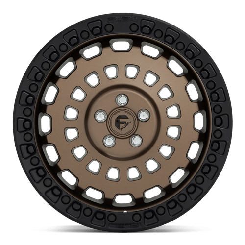 Fuel Offroad D634 ZEPHYR Matte Bronze Black Bead Ring 17x8 +38 5x114.3mm 999mm - Wheelwiz