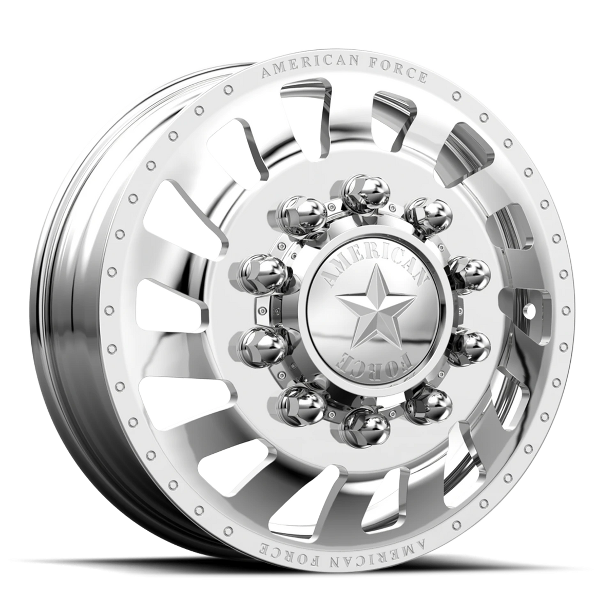 American Force D03 Zink DRW Polished 22x8.25 +169 8x225mm 170mm - Wheelwiz