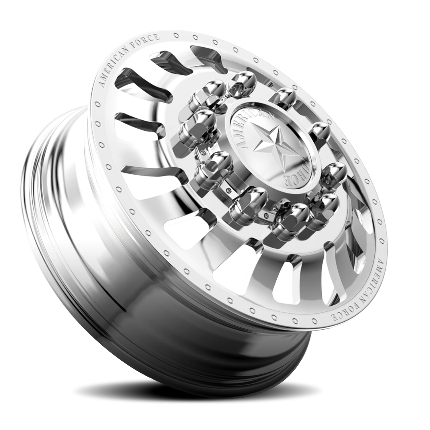 American Force D03 Zink DRW Polished 28x8.25 +152 8x170mm 125mm - Wheelwiz