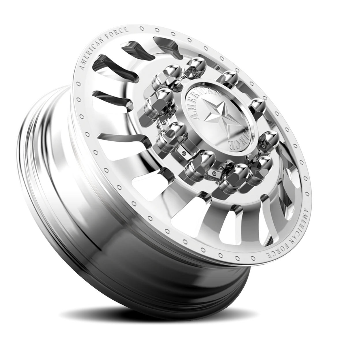 American Force D03 Zink DRW Polished 22x8.25 +169 8x200mm 142mm - Wheelwiz