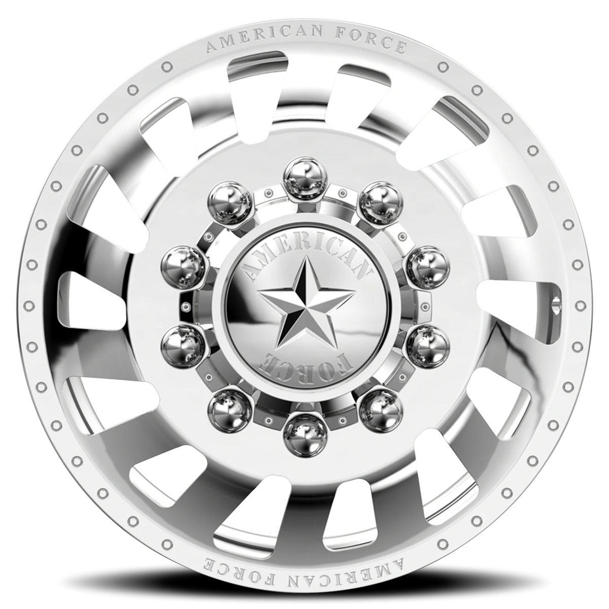 American Force D03 Zink DRW Polished 28x8.25 +152 8x165.1mm 117mm - Wheelwiz