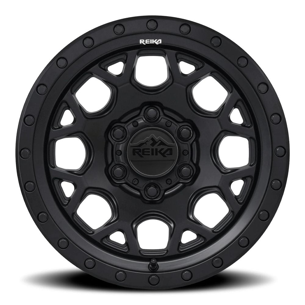 Reika R45 Satin Black 17x9 -12 5x127mm 71.5mm