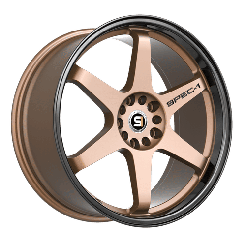 Spec-1 SPT-33MZBL Matte Bronze Black Lip 18x8.5 +38 5x100|5x114.3mm 73.1mm