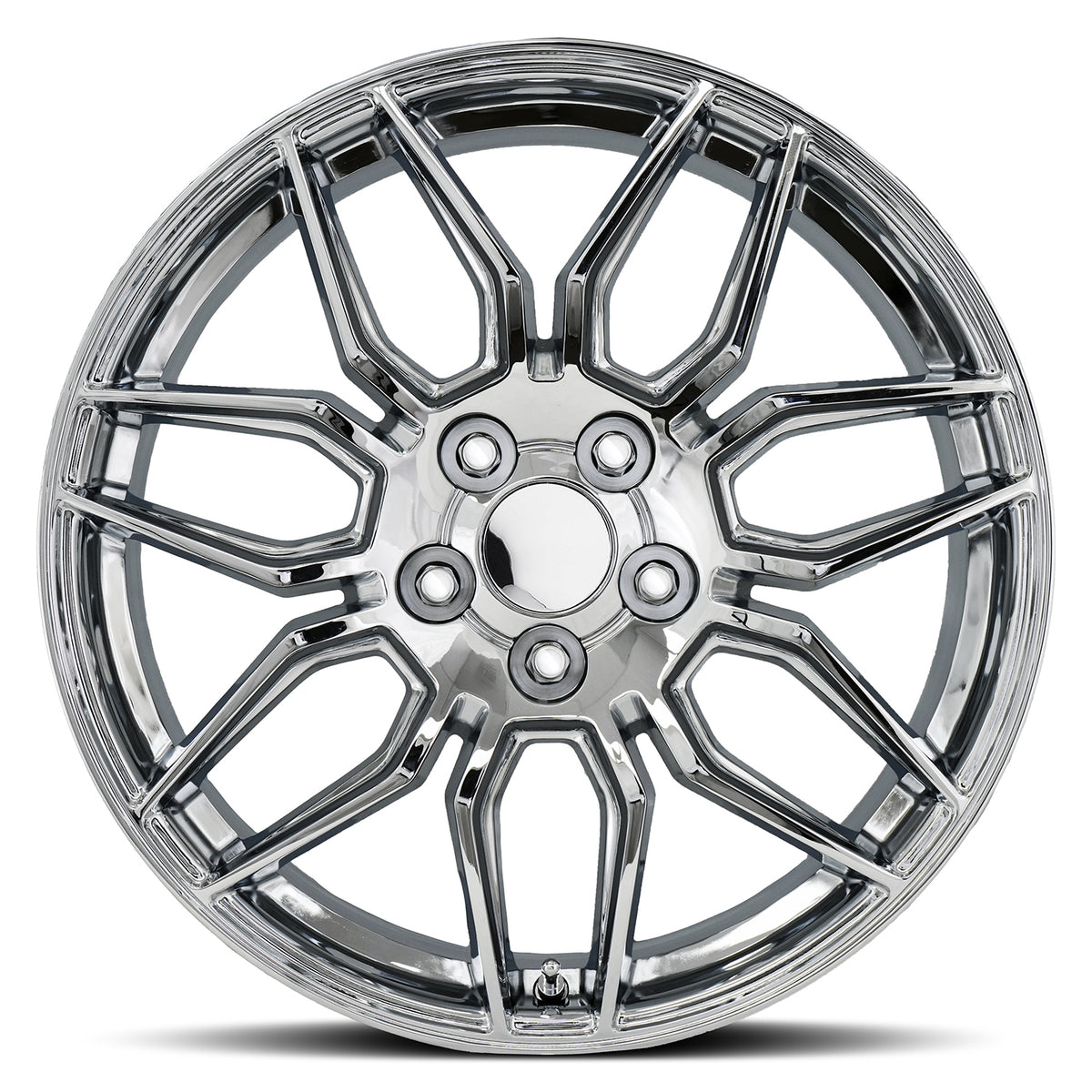 Factory Reproductions FR 401 Chrome 19x10 +79 5x120.65mm 70.3mm