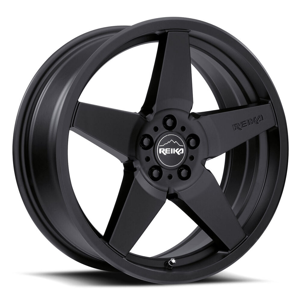 Reika R15 Satin Black 17x8 +38 5x114.3mm 65.1mm