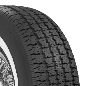 Coker American Classic Radial (1.6 INCH Whitewall) 235/75R15 - Wheelwiz