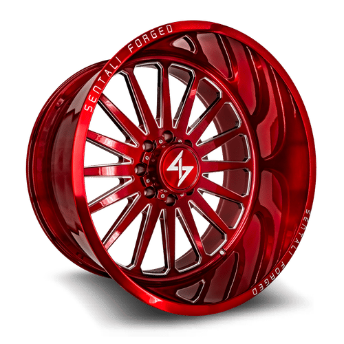Sentali Forged SF2RM Red Milled 28x16 -99 8x165.1mm 125.2mm