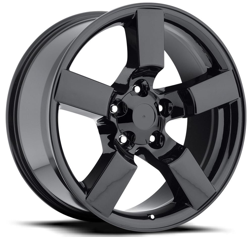 Factory Reproductions FR 50 Gloss Black 20x9 +8 5x135mm 87mm