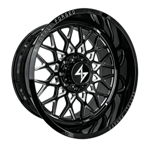 Sentali Forged SF-5 Gloss Black Milled 24x16 -99 8x170mm 0mm - WheelWiz