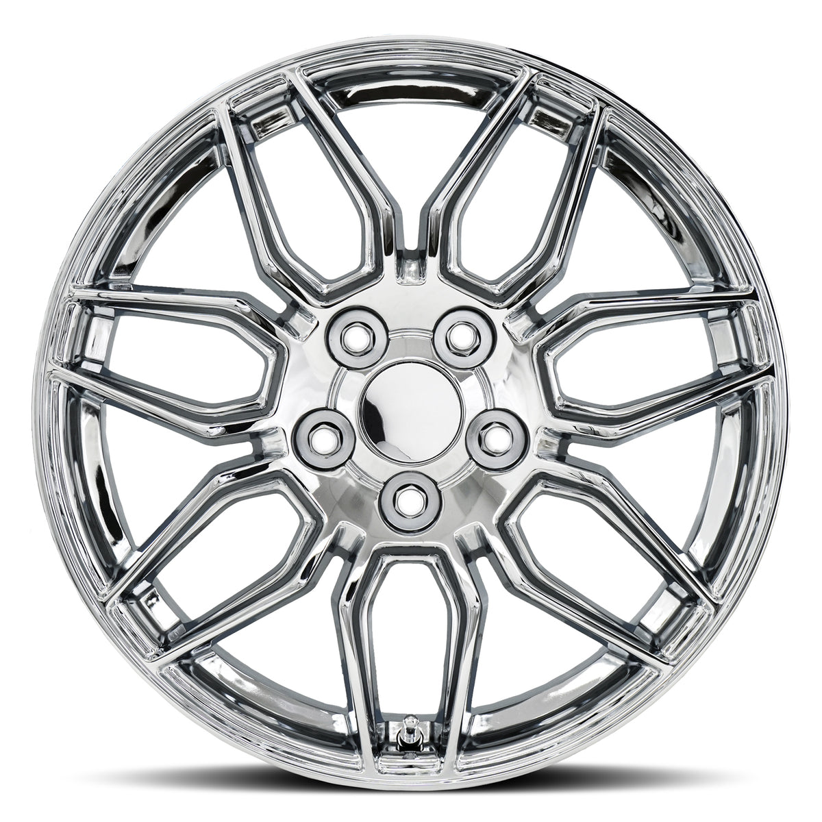 Factory Reproductions FR 401 Chrome 18x8.5 +54 5x120.65mm 70.3mm